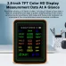10 in 1 Air Quality Monitor PM2.5 PM10 CO CO2 TVOC HCHO AQI Temperature Humidity & Curve View Tester CO2 Meter 2.8inch Display