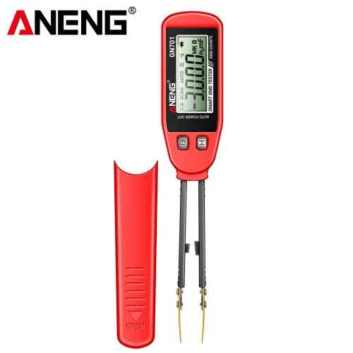 ANENG GN701 High Precision Smart SMD Tester Handheld Component Analysis Resistor Capacitor Diode Testing Secure CAT II Standard