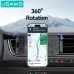 USAMS ZJ081 Magnetic Car Phone Holder Vent Clip Mount Strong Magnetic Suction 360 Adjustable Rotation Hook Base Wide Universal for iPhone 17 17Pro 16 15 14 Pro Max for HUAWEI for XIAOMI for SAMSUNG