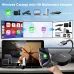 Wireless Carplay with HD Multimedia Adapter with USB Dongle Converter Supports Fire/Google TV Sticks and Multimedia Devices Mirroring Compatible with Various DispIayPort-Enabled Devices