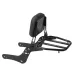 Motorcycle Detachable Rear Passenger Sissy Bar Backrest With Luggage Rack For Honda Rebel 300 500 CMX300 CMX500 2017-2023