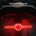 LAOTIX8 Wireless Remote Bike Turn Taillight 400mAh Battery 7 Light Modes Type-Rechargeable IPX5 Waterproof Smart Brake Sensing Loud Warning Bicycle Rear Light for Night Safe Cycling