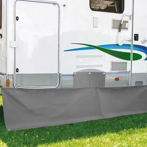 7m x 50cm Caravan Motorhom RV Cover Apron Awning Mud / Draught Skirt Wheel Arch Covers