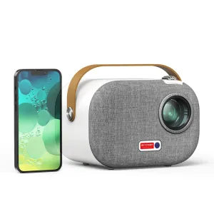 BlitzwolfV2 1080P Android Projector Automatic Keystone Correction 5G-WIFI 9500 Lumens Android 9.0 Google Assistant Portable  Mini Home Theater Outdoor Movie