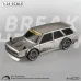 S818 RTR 1/24 2.4G 4WD Mini Drift RC Car LED Light Remote Control High-Speed Motor On-Road Racing Retro Travel Drifting Vehicle Model Boys Gifts Desktop Toys