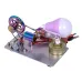 K211 Hot Air Stirling Engine Model Electricity Generator with Colorful LED Physics Experiment Science Education Toys