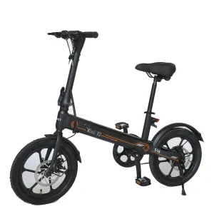 UDirect BOGISMINV2 Electric Bike 36V 7.8AH 350W Top Speed 25KM/H Electric Bicycle 16inch Tires 25-35KM Mileage Range Max Load 120KG
