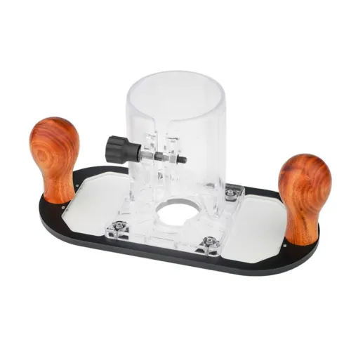 GANWEI Wood Router Base for Edge Guide Woodworking Trimming Machine Milling Groove Flip Milling Base Guide