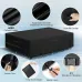 GARPROVM Garden Furniture Cover 350x260x90 Garden Table Cover 600D Heavy Duty Oxford Polyester Outdoor Patio Rectangular Cover