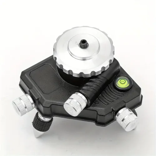 HILDA Tripod Stand for Laser Level 360 Rotatable Aluminum Alloy Bracket Base 1/4'' Interface Fine Adjustment Tripod Stand