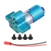 Metal Decelerate Gearbox with 370 Brushed Motor Metal Gear Heatsink Mount Base for WPL B14 B14K B24 B24K B16 B16K B36 B36K C14 C14K C24 C24K JJRC Q60 Q61 MN90 MN90K MN91 MN91K 4WD 6WD Fayee FY001 FY002 Half Scale RC Car Parts