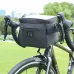 5L Bicycle Handlebar Bag Large Capacity Waterproof Phone Case Holder 6.7 Inches Touchscreen Cycling Package for MTB Road Bike