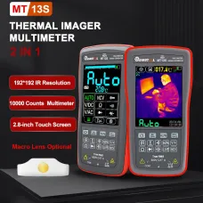 Mustool MT13S 2 In 1 192*192 Thermal Imager Multimeter 10000 Counts 2.8 Inch Touch Screen Electric Circuit Automobile Inspect IR Thermal Camera Multimeter