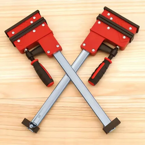 2PCS 16-Inch Heavy-Duty Parallel Clamps, 700kg Clamping Force & 95mm Throat Depth, Quick-Change Bar Clamps for Woodworking and Metalworking
