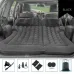 Xmund Foldable Air Mattress Camping Bed Car Air Mattress Vehicle Inflatable Thickened Travel Bed Sleeping Pad Camping Accessory SUV Car Supplies