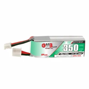 Gaoneng GNB3502S70AHV GNB 7.6V 350mAh 70C 2S HV LiPo Battery  PH2.0 XT30 Plug for GEPRC TinyGo Crux3 Beta75 Pro FPV Drone Quadcopter Helicopter