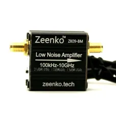 Zeenko BM Series Low Noise Amplifier USB Powered 100KHz-6GHz/10GHz 20dB Gain RF Preamplifier Module Built-in Battery