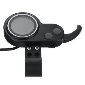 LAOTIBelow 60V Ji Pin Instrument Electric Scooter Meter LCDisplay Record Waterproof Speed Time Power Display Modified Scooter For ES19 TI30 ES18P T30 SR10 ES18 Lite L8PRO ES10P L6 Pro