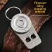IPRee Titanium Alloy Outdoor Camping Rescue Whistle Dual Hole Camping Portable Keychain Multifunctional Decompression EDWhistle