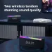 ZEALOT S72 20W bluetooth Speaker Portable Speaker Dual 52mm Drivers 3D Audio RGB Light TWS 3000mAh Battery Support AUX TF Card U Disk Playback Outdoors Wireless Speakers
