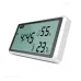 Deli Electronic Thermometer Hygrometer Weather Station with High Precision 0.1 Temperature Humidity LCD Display Clock Function Long Battery Life- Ultimate Indoor Weather Monitoring Station