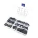 65 Steel Internal Tooth Washers Assortment 340Pcs Black Coated Quick Speed Locking Rings Corrosion Resistance M3 M4 M5 M6 M8 M10 Industrial Automotive Household Use
