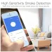 MOES Tuya ZigBe Smart Wireless Smoke Detector Fire 85dB Sound Alarm Siren Sensor Smart Safety Protection Home Kitchen Fire App Alert
