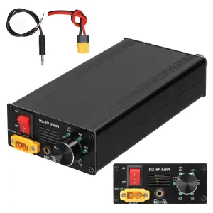 50W Portable Shortwave Power Amplifier with 4-Gear LPF Automatic Transmit and Receive Switching Compatible with Multiple Protocols