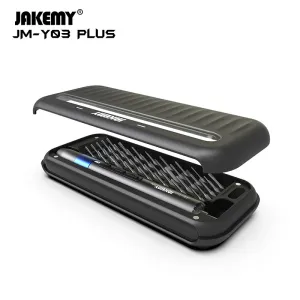 JAKEMY Dual Dynamics Precision Electric Screwdriver Aluminum Alloy 395RPM Portable Multifunctional Top Rated Tool for Household Appliance