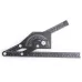 Woodworking Angle Ruler Universal Protractor 0-180 Degrees Aluminum Alloy Precision 0.3 230x500mm Measuring Tool