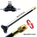 Professional Mist Rotating Nozzle Automatic Watering Kit 20m Universal Drip Irrigation Kit Adjustable 7.87" Brass Mist Nozzle Automatic Watering System for Balcony Greenhouse Gardening