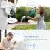 Hiseeu WHD305 5MP HD 5X Zoom PTZ WiFi IP Camera Outdoor Security Camera Full Color Night Vision Two-way Audio Motion Detection P2P Wireless CCTV Surveillance Camera Work with Alexa