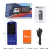 MKTEL OYE 3 GSM 1.77 Inch Dual SIM Dual Standby 1800mAh FM Big Buttons Fast Quick Torch Loud Speaker Mobile Phone