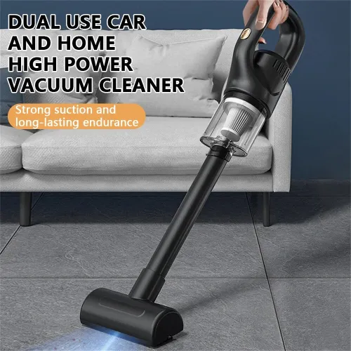 Cordless Handheld Vacuum Cleaner 120W 2000mAh 10Kpa Suction Power Lightweight for Home Car Pet Rechargeable Black/Green
