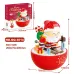GQ 3014 701Pcs Santa Claus Tumbler DIY Building Blocks Assembly Kit Creative Ornaments Christmas Gift for Children