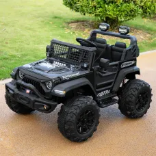 Kimbosmart 4W24V 7A Battery Powered Electric Kids Ride on Cars Dual 35W Motor 7.5 km/h Max Speed 2.4GRemote Control LELights Toy Car