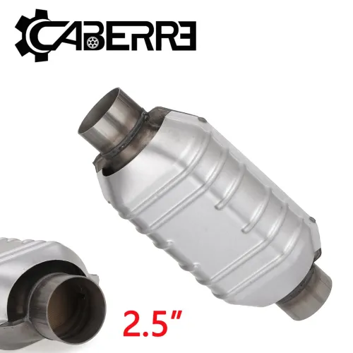 Caberre 2.5" Performance Universal Catalytic Converter Heat Shield Stainless Steel