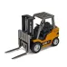 TRASPED HG4-244 RTR 1/64 2.4G Mini RC Car Alloy Forklift with Trailer Suppprt App Remote Control LED Light Sound Engineering Vehicle Desktop Toys Model Collection Gift For Boys