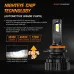 NightEye Auto Lighting 120W CSP LED Headlight Bulbs 30000LM 6000K Cool White IP68 Waterproof H1 H4 H7 H11 9005 9006 9012 Automotive Lighting Aluminum Copper