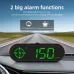 G9 Auto HUD GPS Head Up Display Car Gauge Speedometer With Compass Clock Driving Distance Security Alarm Electronic Accessories