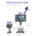 LP101 10.1 Inch Digital Microscope Industrial ,Adjustable Angle Wireless Remote Control Coin Identification Touch Dimming