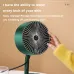 IPRee Portable Fast Heating Fan Heater 800W Electric Vertical Desktop PTSmall Portable Folding Telescopic Hot Air Blower