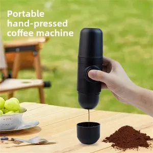 IPRee Portable hand Operated Espresso Machine Italian Espresso Outdoor Camping Coffee Machine For Household Travel And Picnic Use
