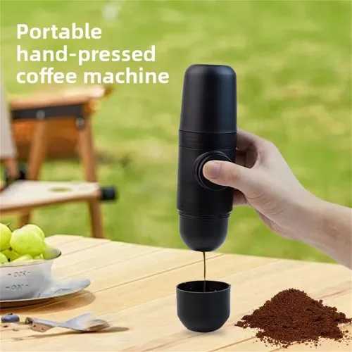 IPRee Portable hand Operated Espresso Machine Italian Espresso Outdoor Camping Coffee Machine For Household Travel And Picnic Use