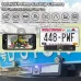 Wireless Solar Energy 720P Rear Front License Wifi Camera Built-in Battery for IPhone Android Phone Truck Car Van RV