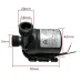 DC 12V/24V High Voltage Super Quiet Solar Lift 5M 800L/H Brushless Motor Submersible Booster Pump