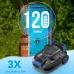 UDirect Vimily S1 Cordless Pool Robot Vacuum, Robotic Pool Rechargeable Cleaner for Above Ground & In-Ground Swimming Flat Pools, Lasts 120 Mins, Automatic Self-Parking & Obstacle Avoidance