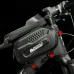 BENGGUO Bike Top Tube Bag Touchscreen 6.5'' Phone Holder Case Waterproof Reflective Large Capacity Front Beam Bag for MTB