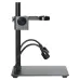 HAYEAR Aluminum Digital Microscope Stand Industrial Camera Monocular Lens Lift Repair Workbench Black
