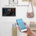 Tuya WiFi Weather Station Color Screen Indoor Outdoor Temperature Humidity Monitor Multifunctional Weather Alarm Clock Real-Time Weather Updates Smart Home Device